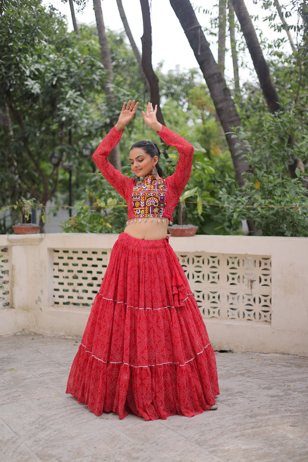 Ghoomar Glow Traditional Color Pop Chaniya Choli