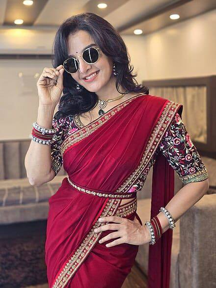 The Allure of Darkness Saree