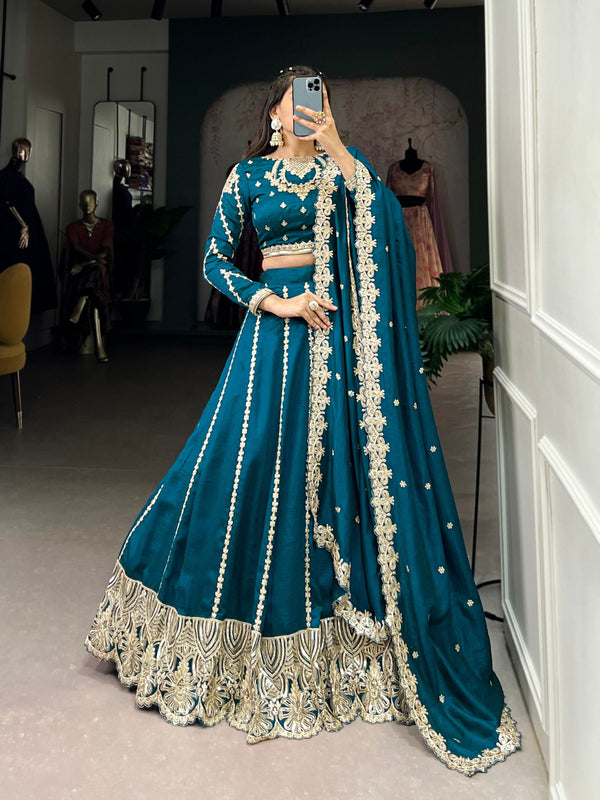 Sunkissed Lehenga Radiance in Fabric