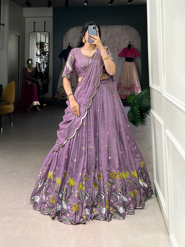Glimmers of Grace A Timeless Bridal Lehenga Choli