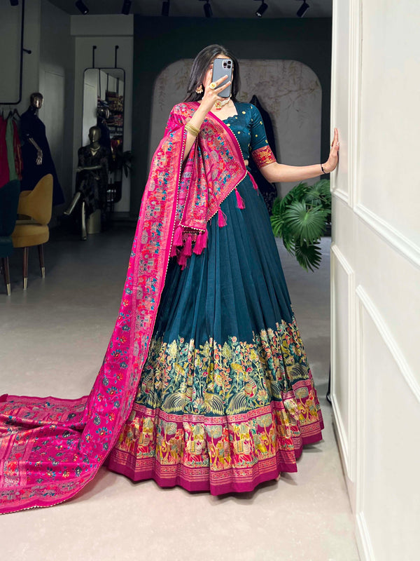 Taniksha Printed With Foil Work Lehenga Choli