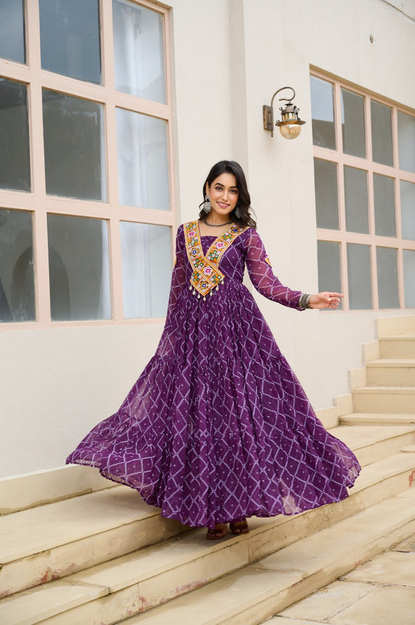 Karishma Flowy Festive Gown