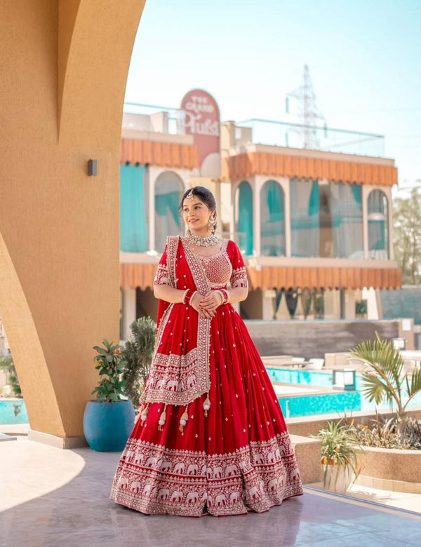 Royale The Heritage Elephant New Festival Lehenga Choli