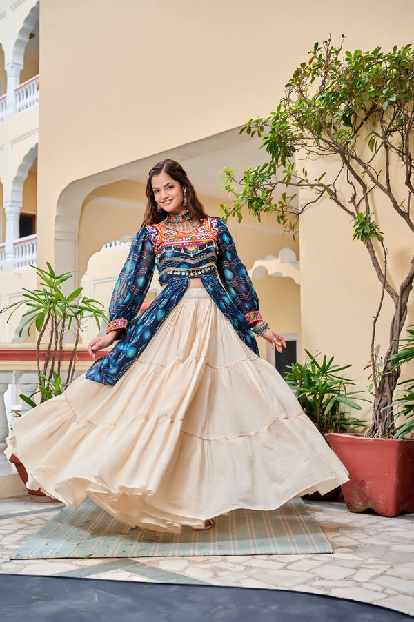 Shavi Dandiya Royale Festive Fusion Lehenga Choli