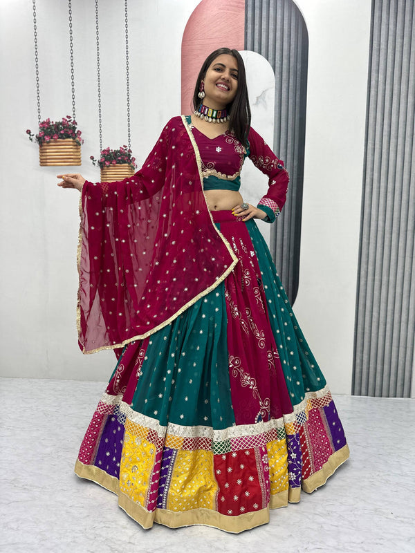 Nidhi Navratri Special Vintage Chaniya Choli