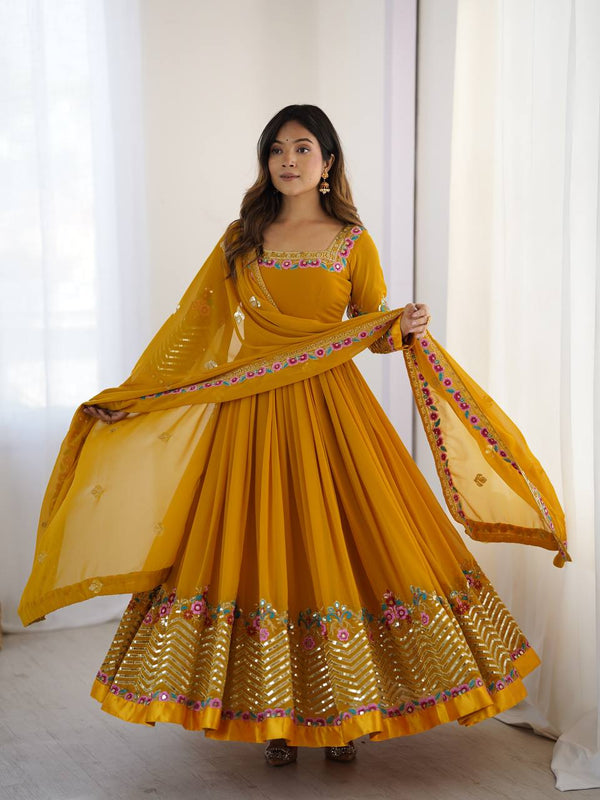 Mahima Heavy Embroidered Designer Anarkali Suits