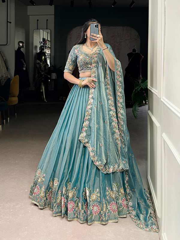 Hiyanshi Bloom Handcrafted Heritage Lehenga Choli