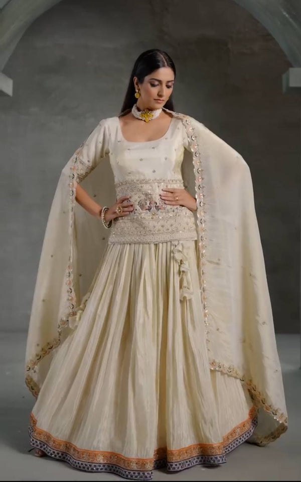 Krish Festival Crop Top Lehenga Choli